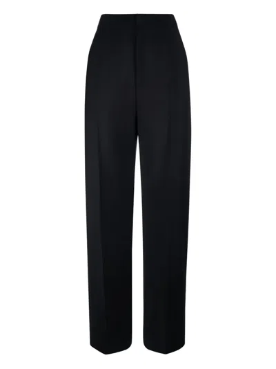 Loewe Pleated Pocket Trousers In Black