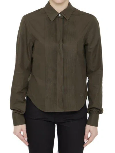 LOEWE LOEWE PLEATED SHIRT