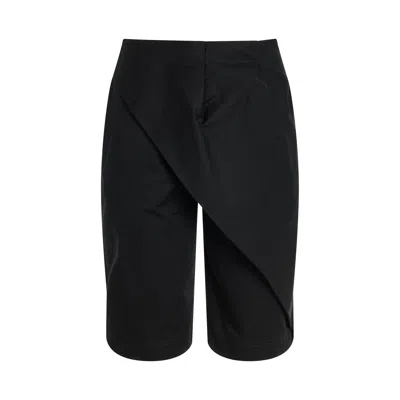 Loewe Pleated Shorts In Black