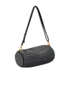 Loewe Bracelet Pouch Large Leather-blend Clutch Bag In Black
