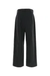 Loewe Stretch Cotton Pant Back Pocket In Darkanthracite
