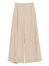Loewe Pleated Trousers In Metallic
