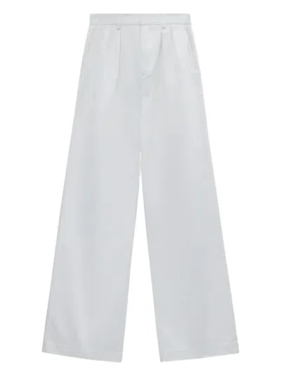 Loewe Pleated Trousers In White