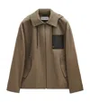 Loewe Hooded Jacket In Green