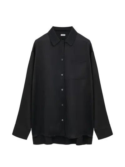 Loewe Pocket Shirt In Black