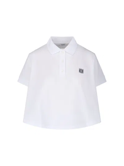 Loewe Polo "anagram" In White