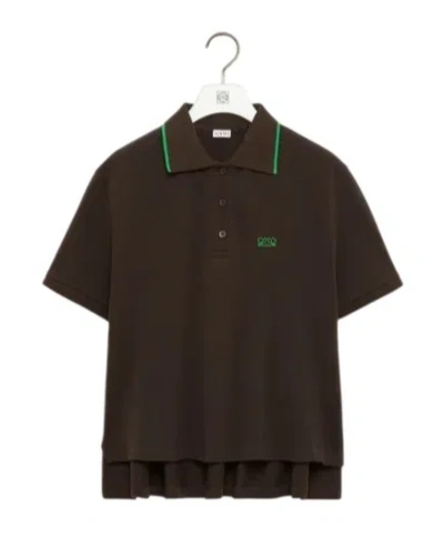 Loewe Polo In Cotton In Brown