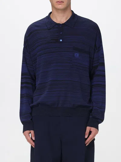 Loewe Polo Shirt Men Blue
