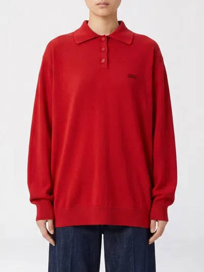 Loewe Polo Shirt Woman Color Red