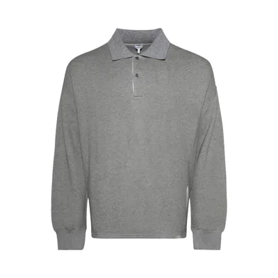Pre-owned Loewe Polo Sweatshirt 'lead Grey' | Men's Size Xl