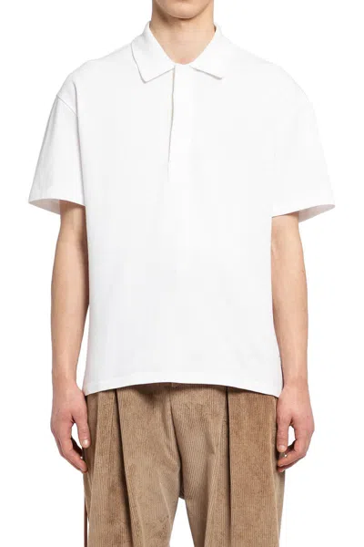 Loewe Men's Polo T-shirt In White