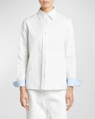 LOEWE POPLIN BUTTON DOWN SHIRT