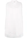 Loewe Women's Poplin Shirt Dress In White