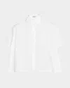 Loewe Poplin Short-sleeve Trapeze Blouse