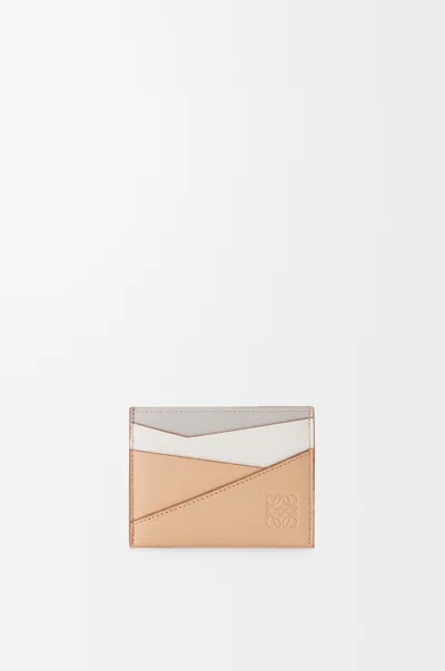 Loewe Porte-cartes Simple Puzzle En Cuir Classique Pour Femme In Multi