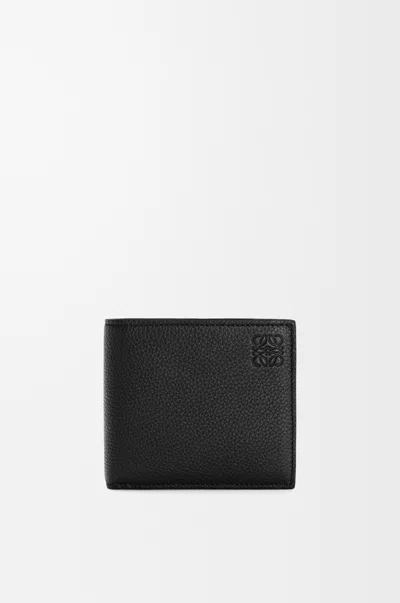 LOEWE PORTEFEUILLE À DEUX VOLETS EN CUIR GRAINÉ SOUPLE POUR L'HOMME