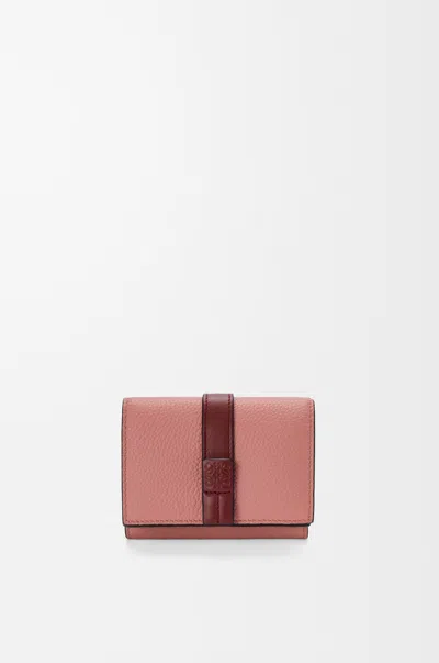 Loewe Trifold Wallet In Pink