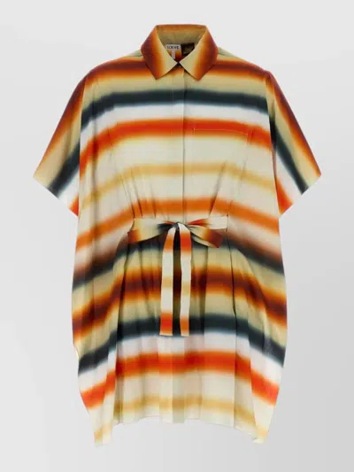 Loewe Printed Poplin Paula S Ibiza Caftan In Multi