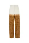 Loewe Pantalone In Crepe Stampato Donna