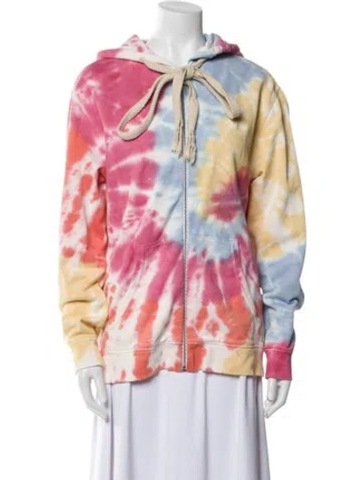 Pre-owned Loewe Printed Jacket In White