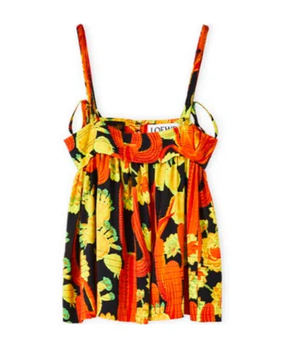 Loewe Printed Pattern Sling In Multicolor
