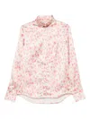 Loewe Floral-print Shirt In Pink