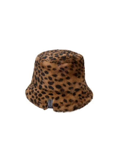 Loewe Printed Wool Fisherman's Hat In Brown