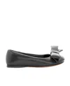 Loewe Puffy Ballerina Flat Shoes In Black