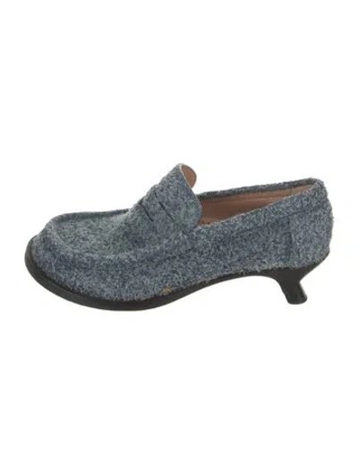 Pre-owned Loewe Pumps In Blue