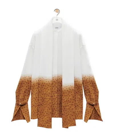 LOEWE BOW SHIRT IN VISCOSE BLEND