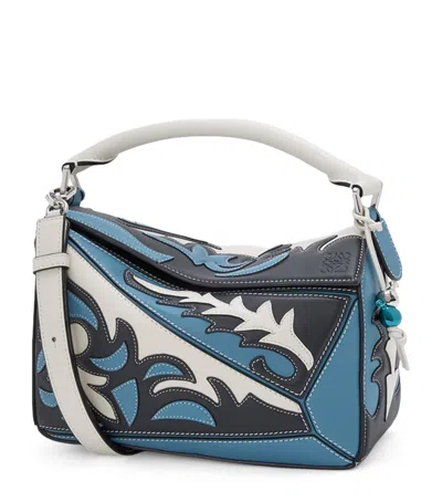 Loewe Puzzle 10 Re-edition Cowboy Top-handle Bag