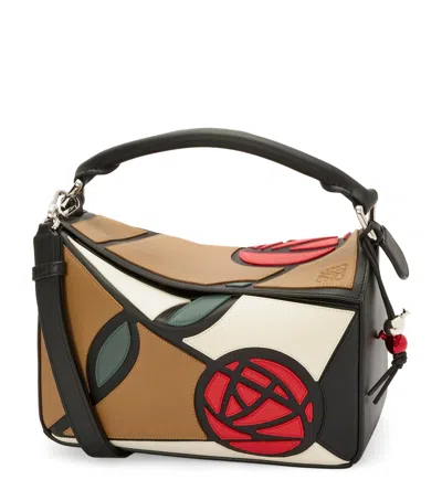 Loewe Puzzle 10 Re-edition Mackintosh Top-handle Bag