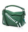 Loewe Puzzle 10 Re-edition Varsity Top-handle Bag