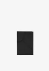 Loewe Puzzle Bi-fold Cardholder In Black