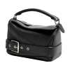 Loewe Womens Black Puzzle Biker Small Leather Cross-body Bag