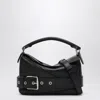 Loewe Puzzle Biker Small Belted Leather Tote In Black