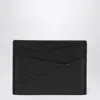 Loewe Logo-debossed Leather Cardholder In Black