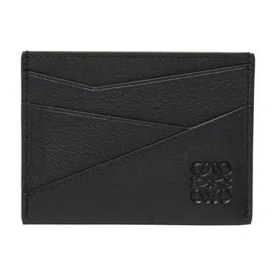 Loewe Puzzle Cardholder In Black