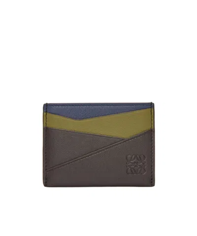 Loewe Puzzle Cardholder In Black