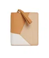 Loewe Puzzle Compact Zipper Wallet In Nude