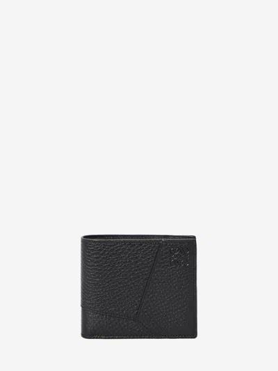 Loewe Puzzle Edge Bifold Wallet In Black