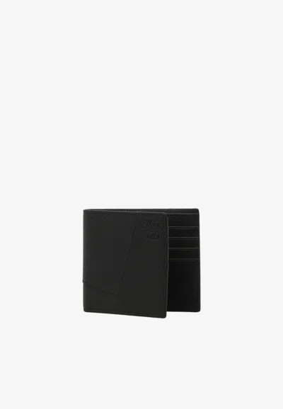 Loewe Puzzle Edge Bi-fold Wallet In Black