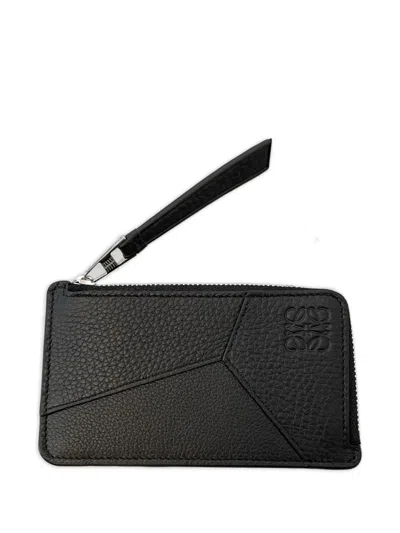 Loewe Puzzle Edge Cardholder In Black
