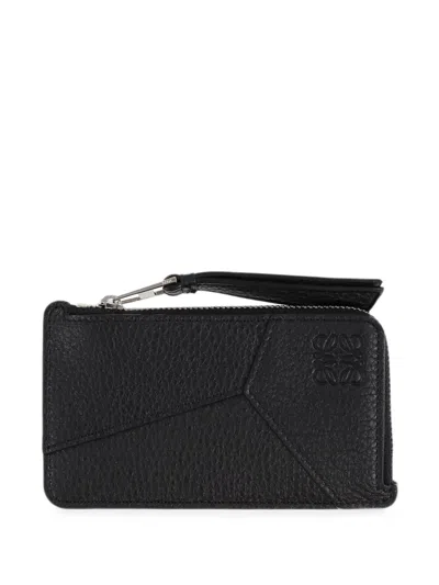 Loewe Puzzle Edge Cardholder In Black