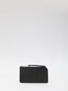 Loewe Puzzle Edge Compact Leather Coinholder In Black