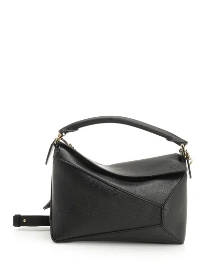 Loewe Puzzle Edge Handbags Black