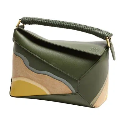 LOEWE PUZZLE EDGE LANDSCAPE SMALL BAG