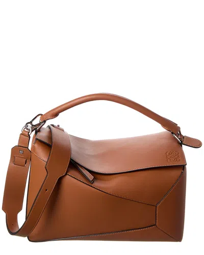 Loewe Puzzle Edge Leather Shoulder Bag