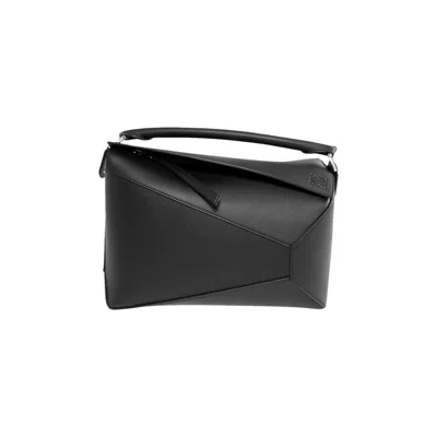 Pre-owned Loewe Puzzle Edge Medium Bag 'black' | Women's Size Onesize