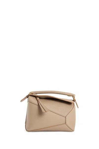 Loewe Puzzle Edge Mini Bag In Sand
